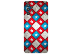 Coque souple Bleu Blanc Rouge en gel Samsung Galaxy A52 5G