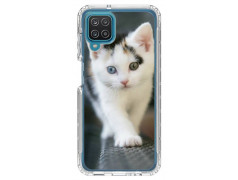 Coque souple SAMSUNG A12 chat