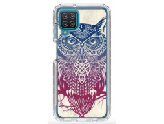 Coque souple SAMSUNG A12 Hibou 2