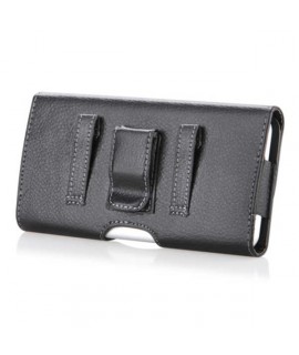 Etui cuir Clip Horizontal Ceinture pour Apple iPhone 13