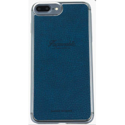 Coque bleu nuit FACONNABLE pour iPhone 6+/7+ et 8+