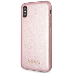 Coque or rose GUESS pour iPhone X/ XS