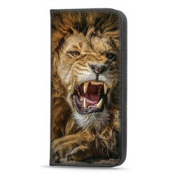 Etui portefeuille Lion pour SAMSUNG GALAXY A22 4G