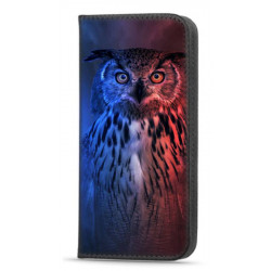 Etui portefeuille Hibou pour SAMSUNG GALAXY A22 4G