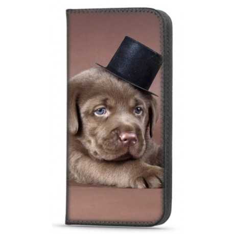 Etui portefeuille Dog pour SAMSUNG GALAXY A42 5G Etui portefeuille Dog pour SAMSUNG GALAXY A42 5G