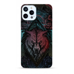 Coque Rock iPhone 13 Pro Wolf