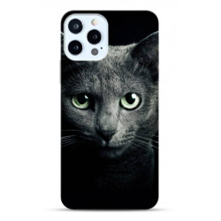 Coque iPhone 13 Pro Black Cat