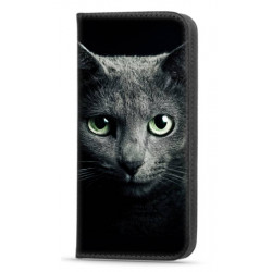 Etui portefeuille imprimé Black Cat pour Apple iPhone 13 Pro