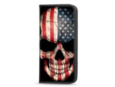 Etui portefeuille imprimé DEATH USA pour Apple iPhone 13 Mini