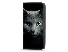 Etui portefeuille imprimé BLACK CAT pour Apple iPhone 13 Mini