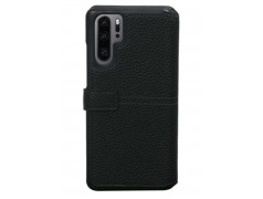 Etui rabattable original noir FACONNABLE Huawei P30 Pro