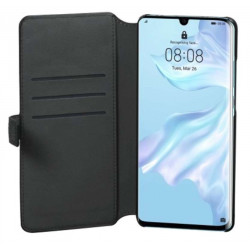 Etui rabattable original noir FACONNABLE Huawei P30 Pro
