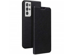 Etui portefeuille noir pour SAMSUNG GALAXY S22 Ultra