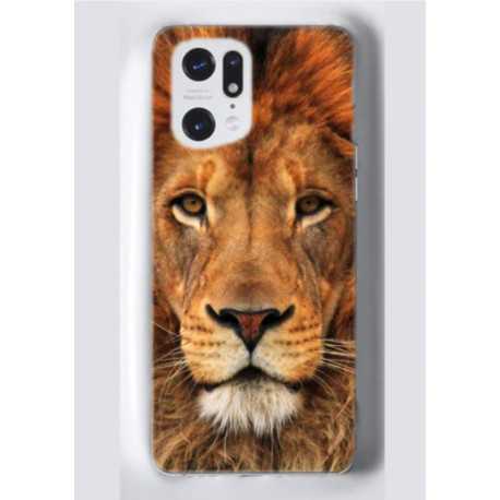 Coque souple Oppo Find X5 Pro Lion