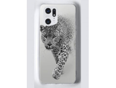 Coque souple Oppo Find X5 Pro Léopard