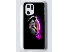 Coque souple Oppo Find X5 Pro Cat space