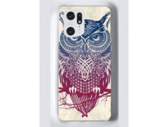 Coque souple Oppo Find X5 Pro Hibou 2