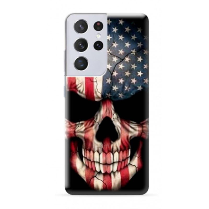 Coque Souple USA en gel pour SAMSUNG GALAXY S22 Ultra