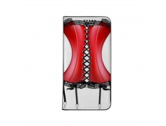 Etui bustier de femme rouge pour Samsung galaxy A13 4g