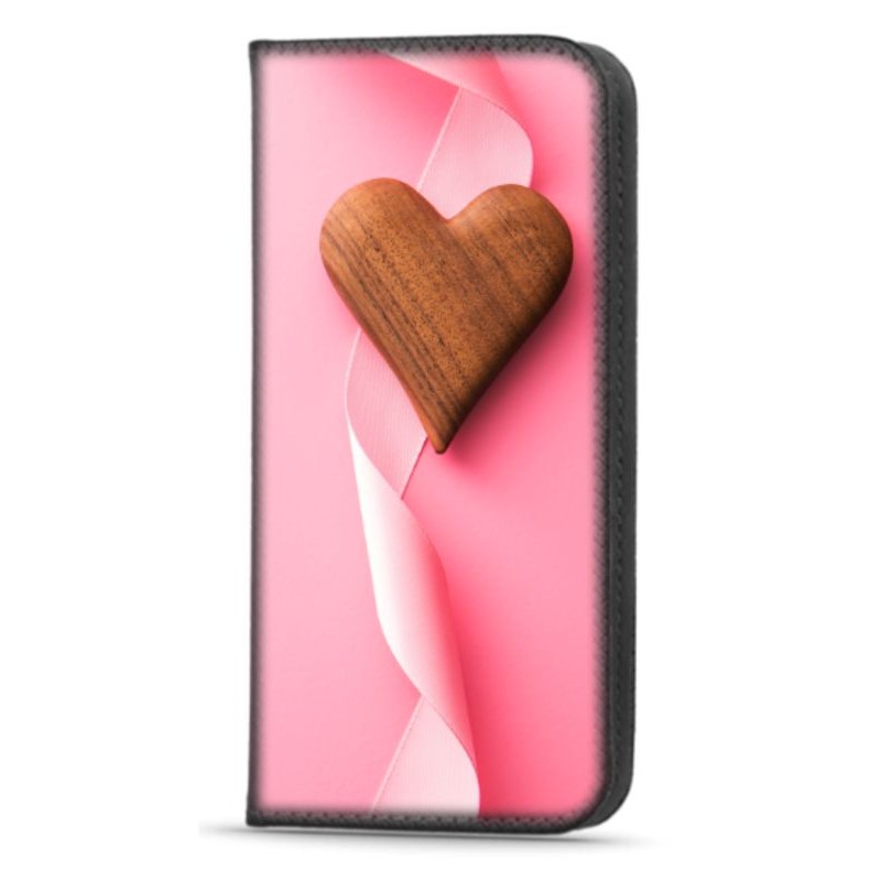 Etui de protection Coeur Rose pour Samsung Galaxy A13 4g