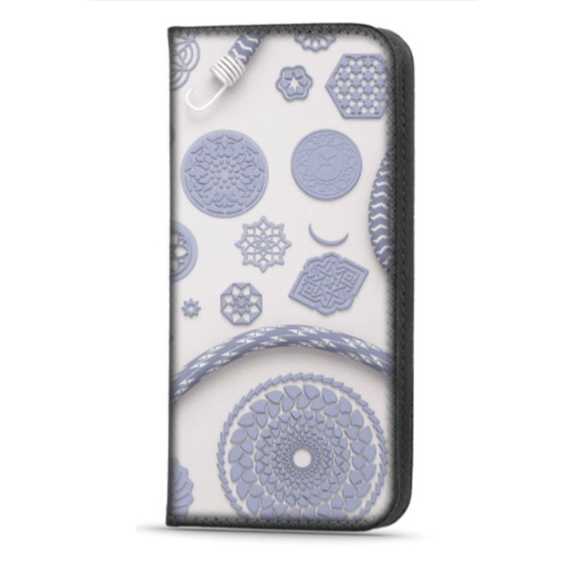 Etui de protection Mandala blanc pour Samsung Galaxy A13 4g