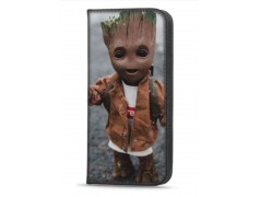 Etui portefeuille de protection à motif Groot