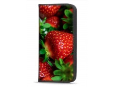 Etui portefeuille Fraises Samsung Galaxy A13 5g