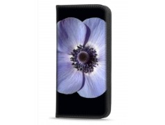 Etui portefeuille Fleur bleu Samsung Galaxy A23 5g