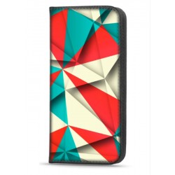 Etui portefeuille Abstrait rouge Samsung Galaxy S20 fe