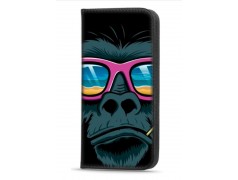 Etui portefeuille Crazy monkey Samsung Galaxy S20 fe