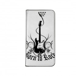 Etui portefeuille Born to rock Samsung Galaxy S20