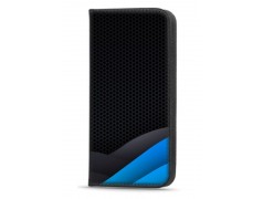 Etui portefeuille Abstrait bleu Samsung Galaxy S20