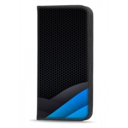 Etui portefeuille Abstrait bleu Samsung Galaxy S20