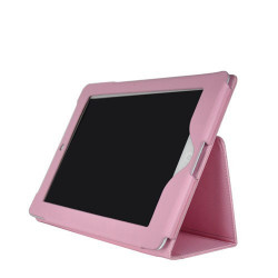 Etuis cuir 2 rose pour IPAD 2