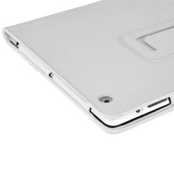 Etuis cuir 2 blanc pour IPAD 2