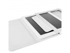 Etuis cuir 2 blanc pour IPAD 2