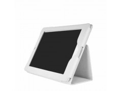 Etuis cuir 2 blanc pour IPAD 2