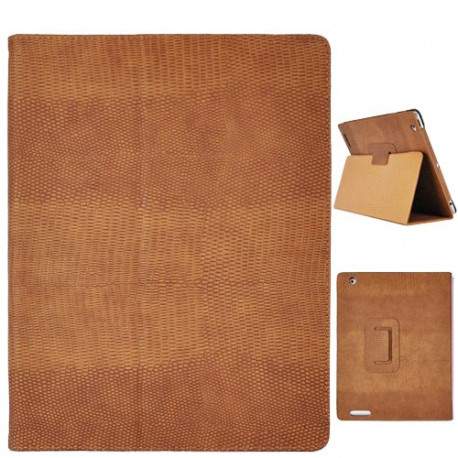 Etuis cuir 2 marron pour IPAD 2