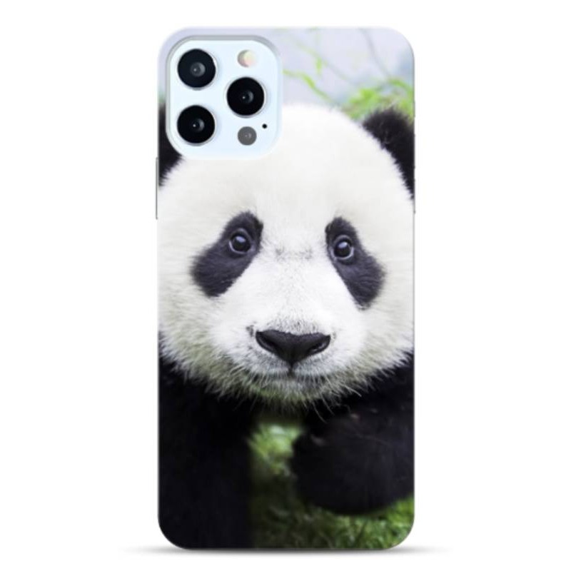 Coque souple Panda pour iPhone 14 Pro