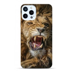 Coque souple Lion pour iPhone 14 Pro