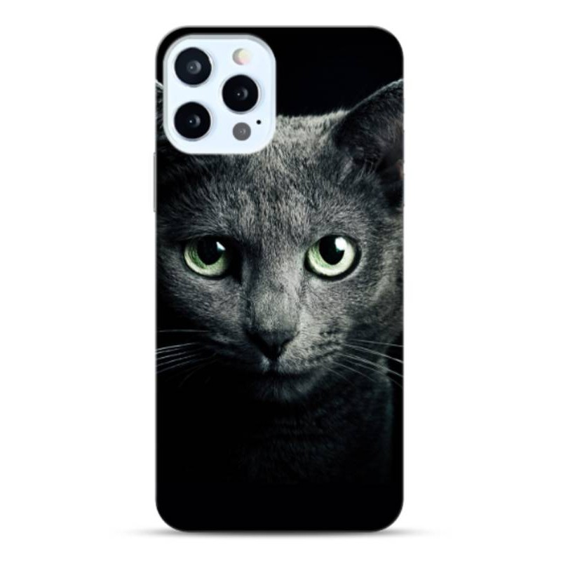 Coque souple Chat pour iPhone 14 Pro