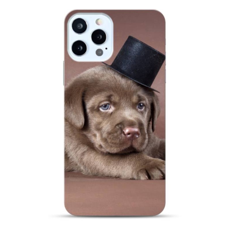 Coque souple Dog pour iPhone 14 Pro Max