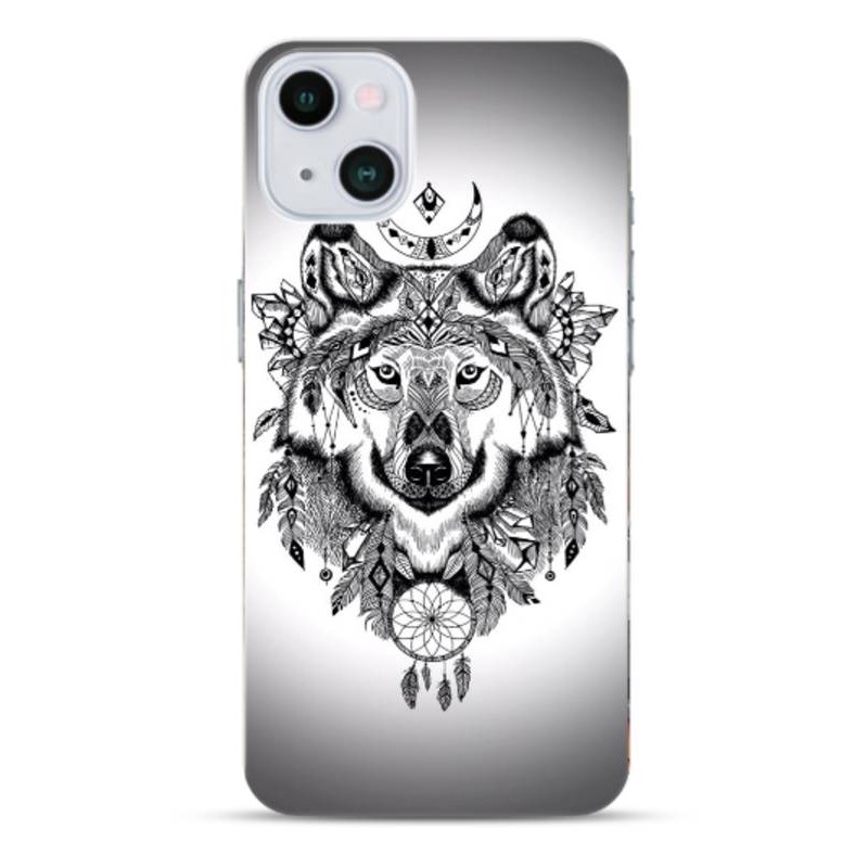 Coque souple Wolf pour iPhone 14