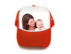 Casquette personnalisée rouge