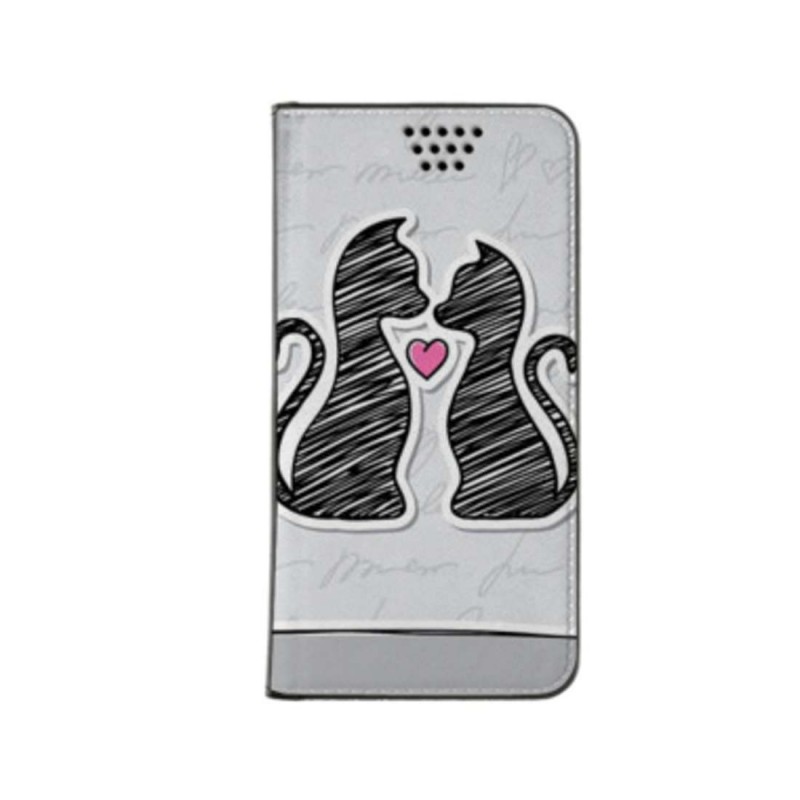 Etui portefeuille Cats pour iPhone 14