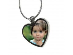 Pendentif personnalisable en forme de coeur