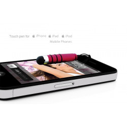  MINI Stylet noir pour Iphone,ipad et Ipod touch .