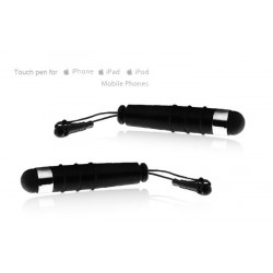  MINI Stylet noir pour Iphone,ipad et Ipod touch .