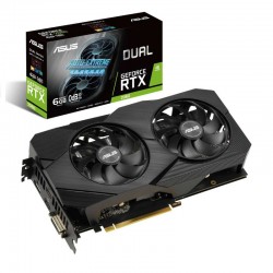 ASUS GeForce RTX 2060 DUAL-RTX2060-O6G-EVO reconditionnée
