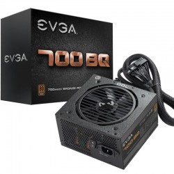 Alimentation modulaire  EVGA 700 BQ - 80+ Bronze reconditionnée